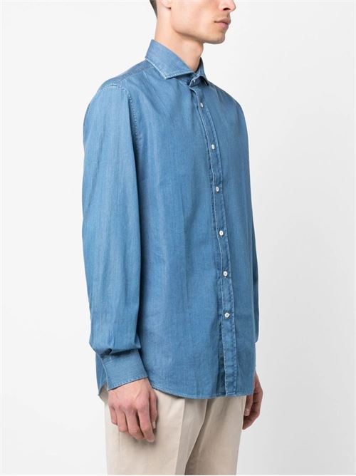 Cotton denim shirt BRUNELLO CUCINELLI | MR6830627C001